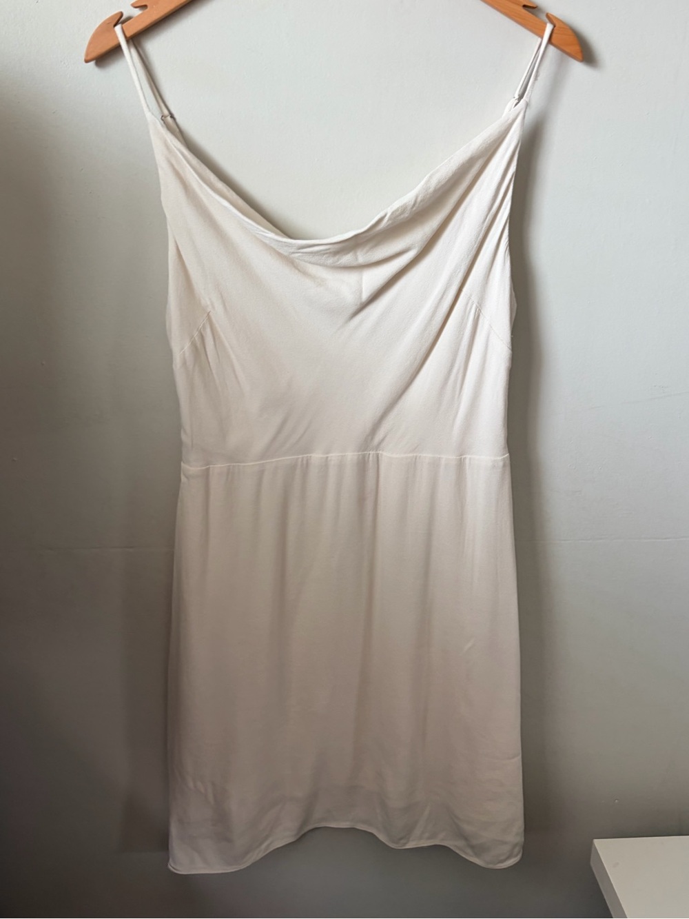 Aritzia Sunday Best White Mini Dress L Bridal Shower Bachelorette Vacation